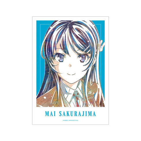 『青春ブタ野郎はバニーガール先輩の夢を見ない』桜島麻衣 Ani-Art 第3弾 A3マット加工ポスター【202509再販】